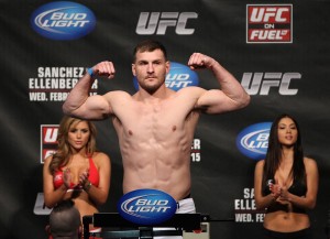 Stipe Miocic weighs in @ 240lbs