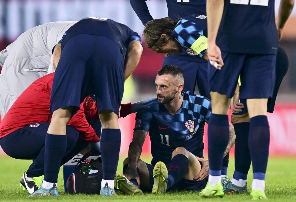 Brozović Sidelined For 1 Month After Picking Up Thigh Injury Against Austria