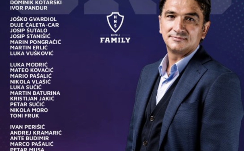 Dalić Releases Croatia’s Preliminary World Cup Squad