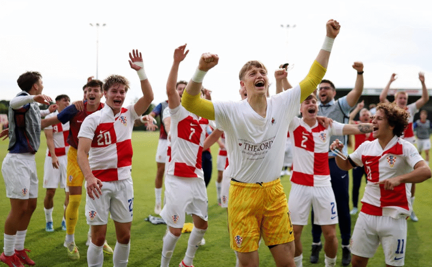 Croatia U19s Knock Out Serbia To Book Euro Semifinal!