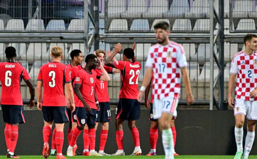 England Hand Croatia Worst Defeat, 7-0 In Nations League